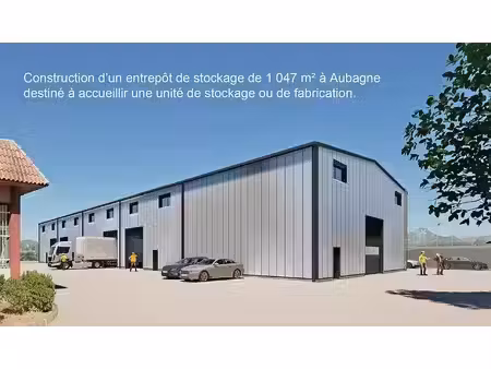 location local d'activités aubagne 1 047 m²