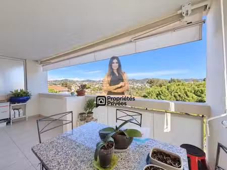 appartement cannes croix des gardes 4 pièces 90 m2 2 terrasses  garage