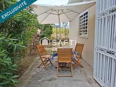 studio meublé avec terrasse et parking au vauclin!