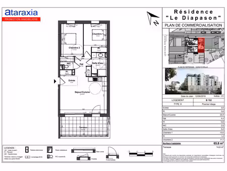 appartement 3 pièces 66 m² à louer tours 37100 ? | era immobilier