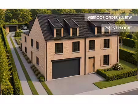 nieuwbouwproject nabij de vaart te brecht – 75% verkocht!