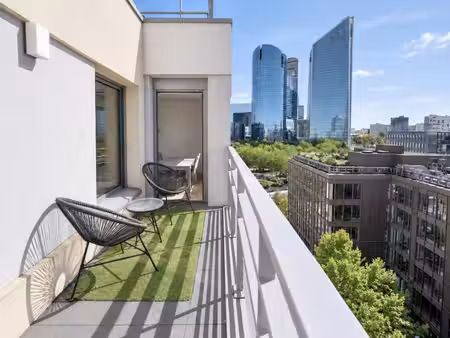 nanterre la defense - 85m² dernier etage terrasse avec parking et cave