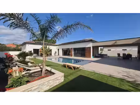 vente villa d'architecte saint marcel sur aude  163m² 6 pièces 728 000€ avec piscine