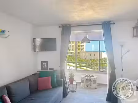 vente appartement 1 pièce 18.67 m² à port leucate (11370)  85 000 €