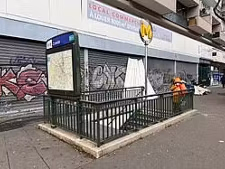 place de parking – 1er sous sol .metro crimée