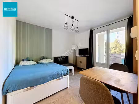 annecy (proche du lac / secteur albigny) _ appartement 1 pièce de 16 77 m²  avec un balcon