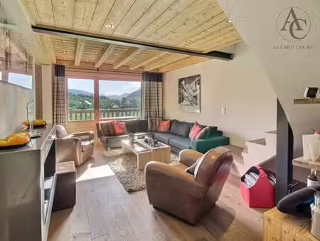 appartement de luxe 3 chambres en vente à megève  auvergne-rhône-alpes