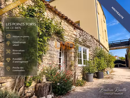 maison fin 19ème sur un magnifique terrain arboré