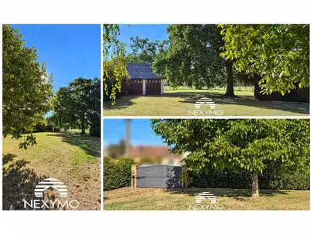 belle parcelle à bâtir de 2000 m2  avec garage existant  pro