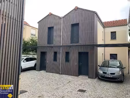 appartement duplex f3 de 59.49m2 récent avec jardin