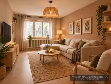 gretz-armainvilliers – f3 à rénover de 57.79 m² avec cave