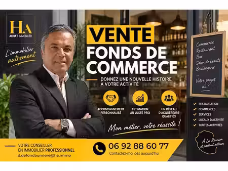 vente locaux professionnels 0 pièces à saint pierre (97410)  130 000 €
