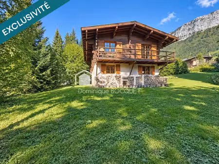 chalet de caractère – 3 chambres – terrain de 1 616 m² – fort potentiel locatif