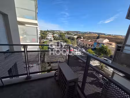 appartement marseille t2 de 45m² avec balcon et parking   résidence sécurisée de 2017