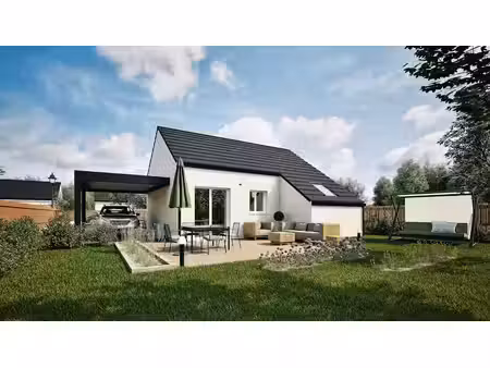 vente maison neuve 3 pièces 48.93 m² à port-en-bessin-huppain (14520)  158 700 €