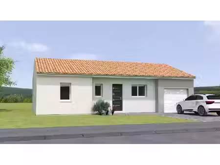 terrain avec maison neuf à vendre