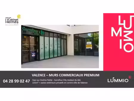 vente commerce valence 26000 562m²