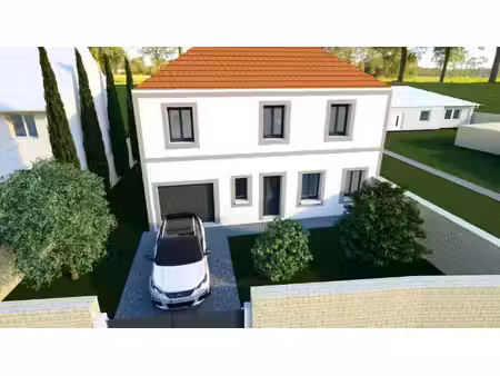 terrain avec maison neuf à vendre