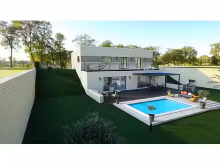 terrain avec maison neuf à vendre