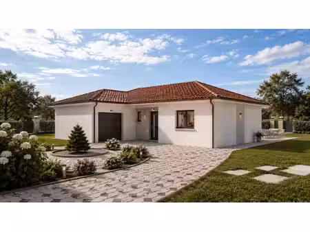 terrain avec maison neuf à vendre