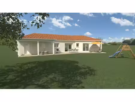 terrain avec maison neuf à vendre