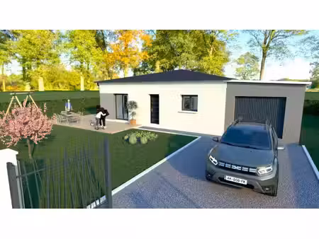 terrain avec maison neuf à vendre