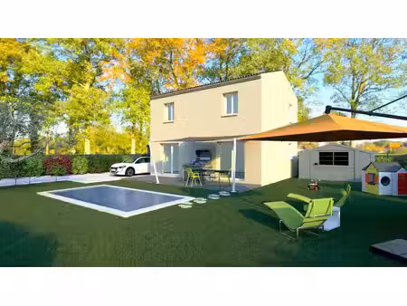 terrain avec maison neuf à vendre