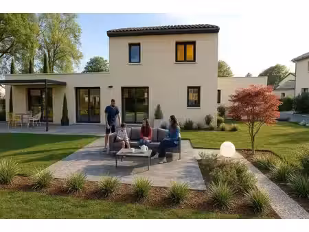 terrain avec maison neuf à vendre
