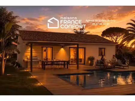 vente maison neuve 4 pièces 85 m² à guzargues (34820)  380 000 €