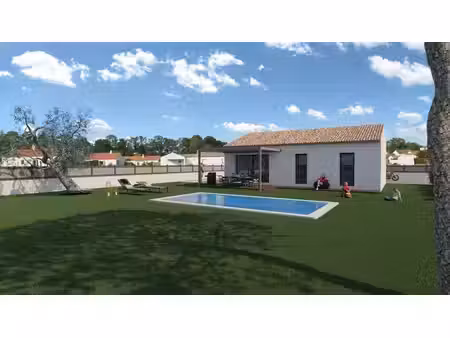 terrain avec maison neuf à vendre