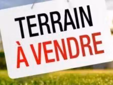 terrain à vendre