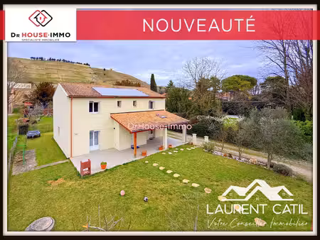 maison 6 pièces 168 m² 5 chambres terrain 1000 m² garage 49 m² proche gare à tain-lhermita