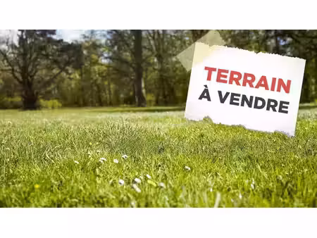 terrain constructible neuf à vendre