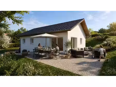 terrain avec maison neuf à vendre