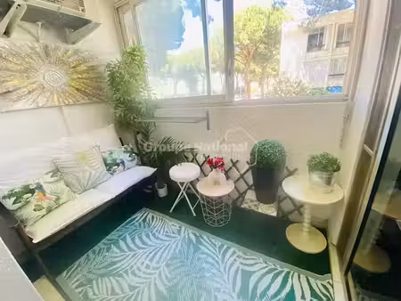vente appartement 2 pièces 49.65 m² à la grande-motte (34280)  195 000 €