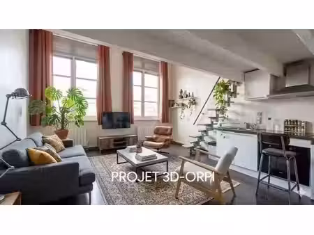 vente loft 2 pièces 51 m² à lyon 4ème (69004)  195 000 €