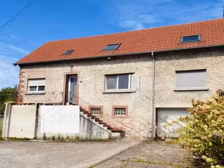 ? maison de village - 115 m² + 115 m² de combles – jardin – soucht