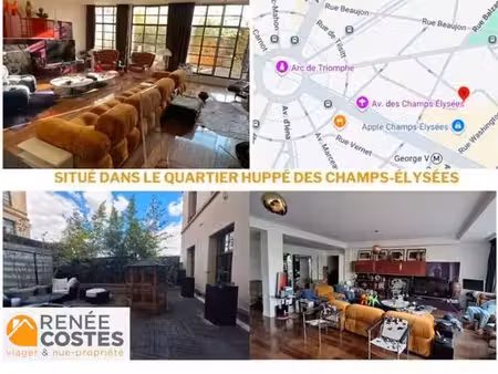 vente à terme libre sur 120 mois - paris (75008)