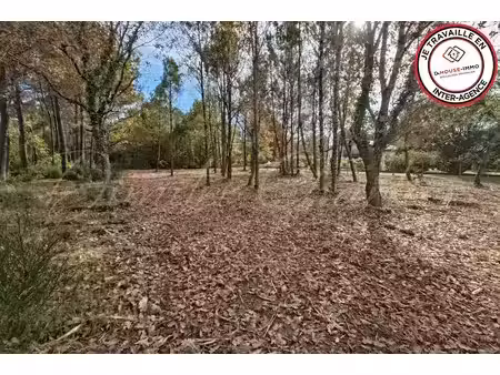 vente terrain 1100 m² à saint-sauveur (33250)  59 500 €