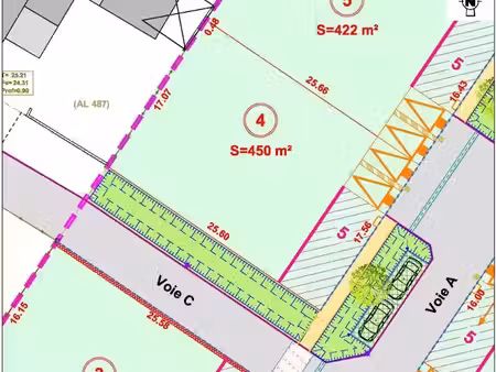 vente terrain 450 m² à saint-augustin (17570)  94 500 €