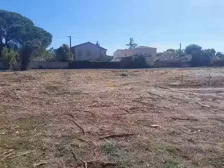 vente terrain 356 m² à fontvieille (13990)  185 000 €