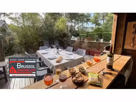 2 chalets situé à 800 mètre de la plage à lacanau
