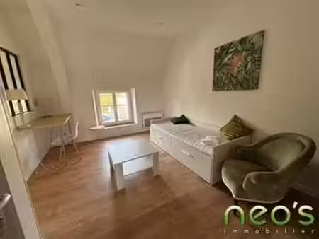 location appartement t1 meublé à chemille (49120) : à louer t1 meublé / 24m² chemille