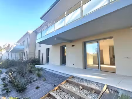 appartement rdj résidence neuve