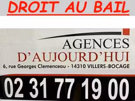 vente bureaux et commerces à villers-bocage (14310) : à vendre / 90m² villers-bocage