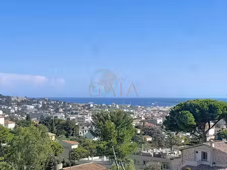 cannes petit juas 3 pieces dernier etage vue mer !