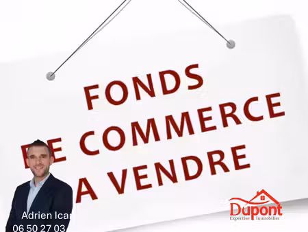 fond de commerce - restaurant / bar à vendre