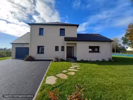 maison contemporaine de 142 m² – 4 chambres – suite parentale au rdc