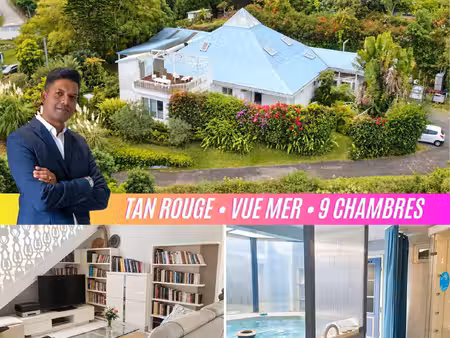 vue mer panoramique & 9 chambres — maison 480 m² avec spa et