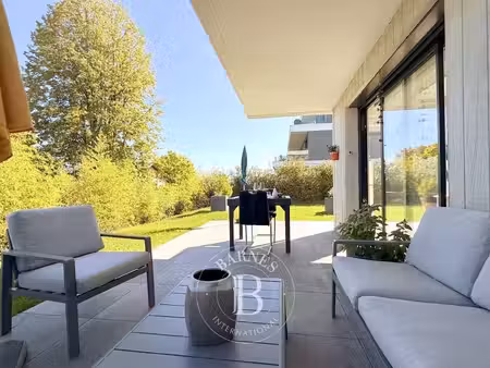 évian-les-bains - appartement t3 de 76 32 m² - jardin - terrasse - 2 chambres